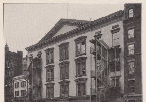 Old photograph of a school building