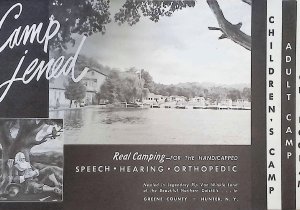 Summer camp brochure cover